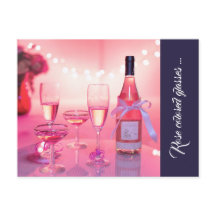 バラ色眼鏡ありがとうはがきカスタム、