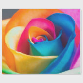 バラ色 ラッピングペーパー (フラット)