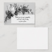 バラ花びらありがとう ノートカード (正面/裏面)