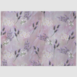 バラ花びらバックグラウンド液滴とラベンダー 薄葉紙