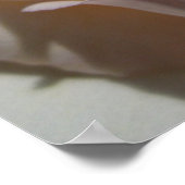 バラ花びらポスタープリント ポスター (角)