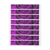 バラ花びら2 ラップアラウンドラベル (シート)