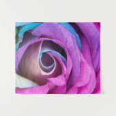 バラ花びら6 タペストリー (正面(横))