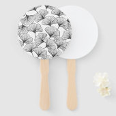 バラ花びら ハンドファン (正面&裏面)