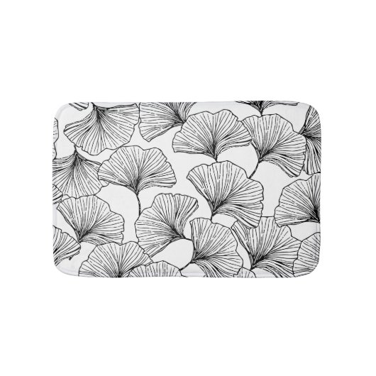 バラ花びら バスマット (正面)