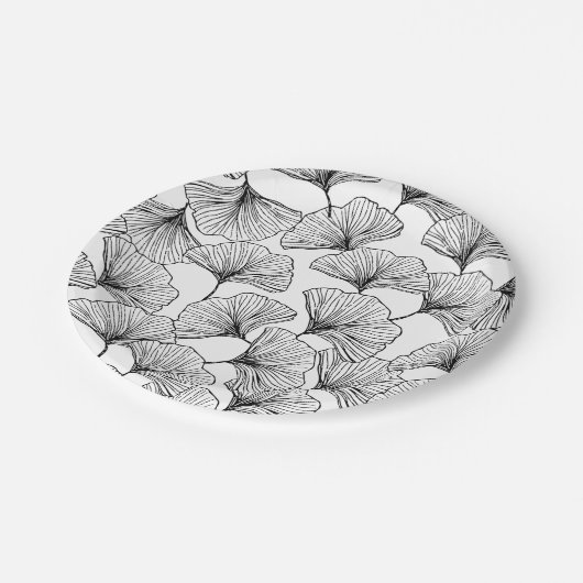 バラ花びら ペーパープレート (アングル)