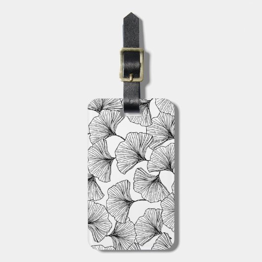 バラ花びら ラゲッジタグ (正面縦)