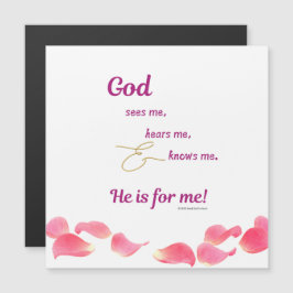 バラ花びら – 神は私を見る