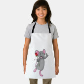 バラ花付きネズミ エプロン (インサイチュ)