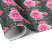 バラ花束紙 ラッピングペーパー (ロールコーナー)