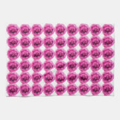 バラ花柄 キッチンタオル (横)