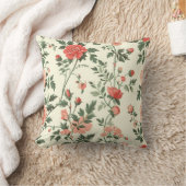 バラ花柄 クッション (ブランケット)