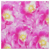 バラ花柄 ファブリック (クローズアップ)