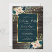 バラ花灯、ダークウッド卒業パーティー 招待状 (正面)