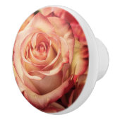 バラ花花びらセラミック引き出しキャビネットノブ セラミックノブ (右)