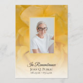 バラ花葬祭慰霊祭 プログラム (正面)