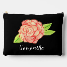 バラ花 アクセサリーポーチ