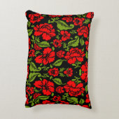 バラ花 アクセントクッション (裏面(縦))