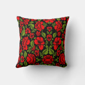 バラ花 クッション (裏面)