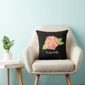 バラ花 クッション (椅子)