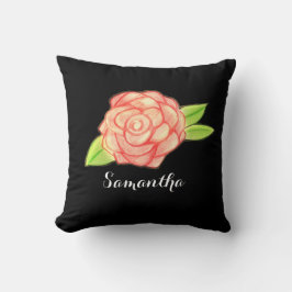 バラ花 クッション