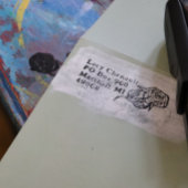 バラ花 セルフインキングスタンプ