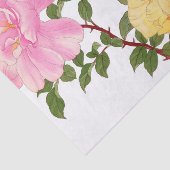 バラ花、フローラ 薄葉紙 (詳細)