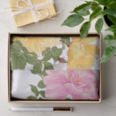 バラ花、フローラ 薄葉紙 (ギフト)