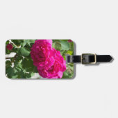 バラ花 ラゲッジタグ (正面横)