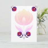 バラ花 招待状 (スタンド正面)