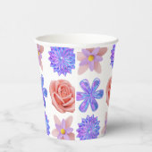 バラ花 紙コップ (右)