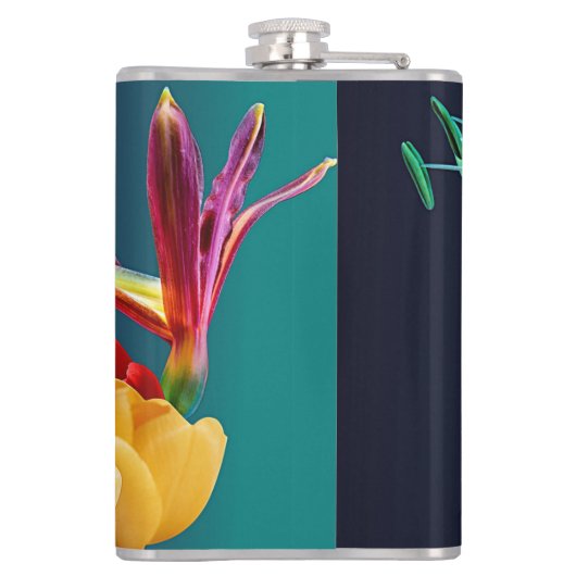 バラ花–17250 フラスク (裏面)