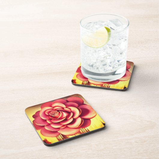 バラ芸術 コースター (右側)