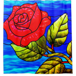 バラ芸術 シャワーカーテン