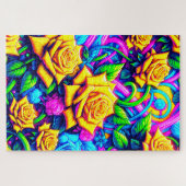 バラ芸術 ジグソーパズル (横)