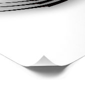 「バラ芽ソーンスアブストラクション」光沢のあるポスター ポスター (コーナー)