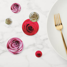 バラ芽花詳細水彩 コンフェッティ