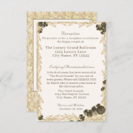 バラ華美カトリック囲いカード エンクロージャーカード