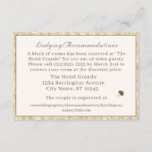 バラ華美カトリック囲いカード エンクロージャーカード (裏面)