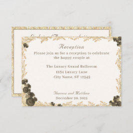 バラ華美カトリック囲いカード エンクロージャーカード