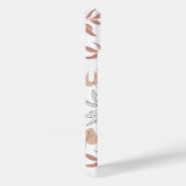 バラ葉金ゴールド名パーソナライズされたテンプレート Case-Mate iPhoneケース (裏面 / 右)