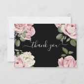 バラ葬儀サンキューカード サンキューカード (裏面)