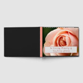 バラ葬儀記念ゲストブック ゲストブック (全面)