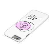 バラ薄紫モノグラムiPhoneケース Case-Mate iPhoneケース (底)