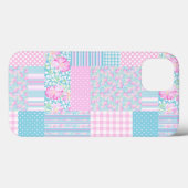 バラ蝶パッチワーク三星注4ケース Case-Mate iPhoneケース (裏面 (横))