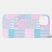 バラ蝶フェイクパッチワークiPhone 6ケース Case-Mate iPhoneケース (裏面 (横))