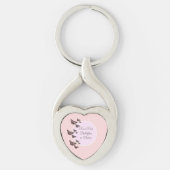 バラ蝶 キーホルダー (正面)