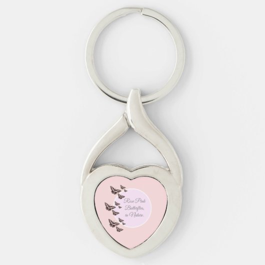 バラ蝶 キーホルダー (正面)