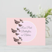 バラ蝶 招待状 (スタンド正面)