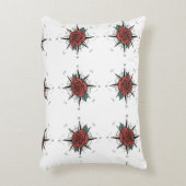 バラ装飾用クッション:愛と静穏のTouch アクセントクッション (正面(垂直))